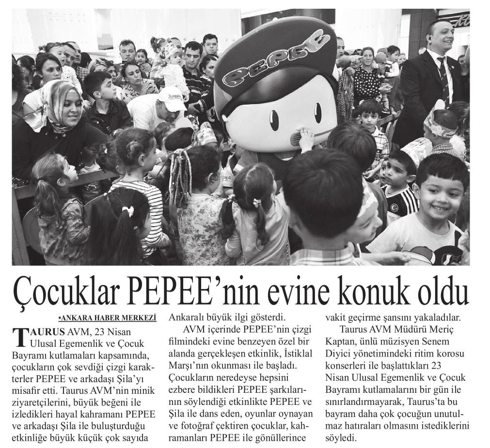 Çocuklar PEPE’nin Evine Konuk Oldu