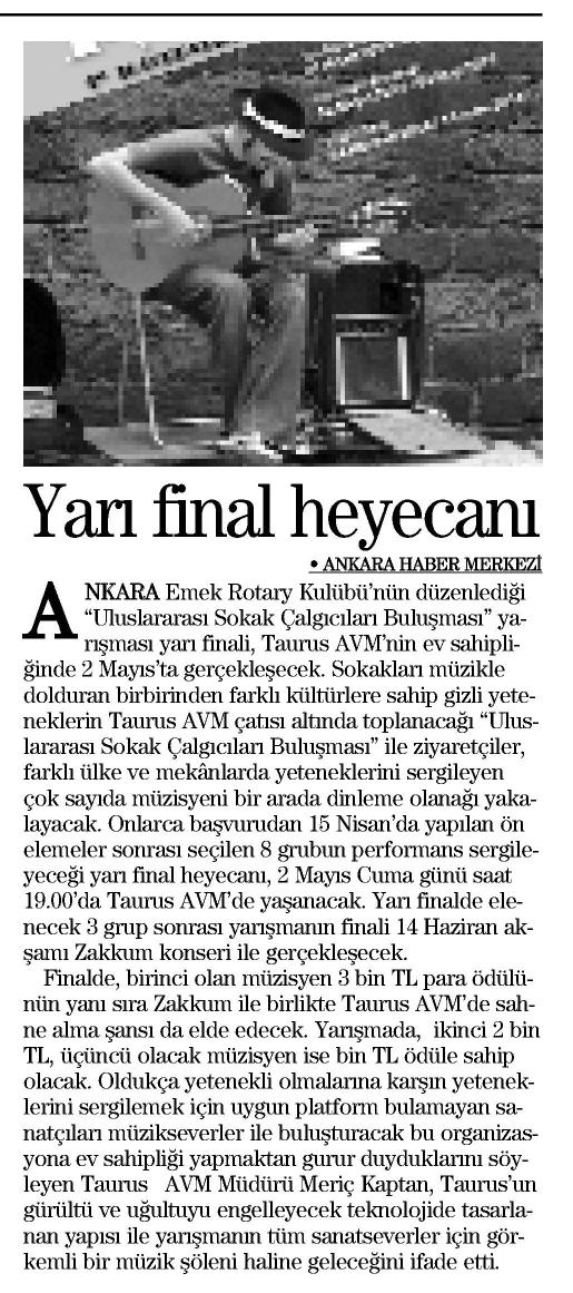 Yarı Final Heyecanı