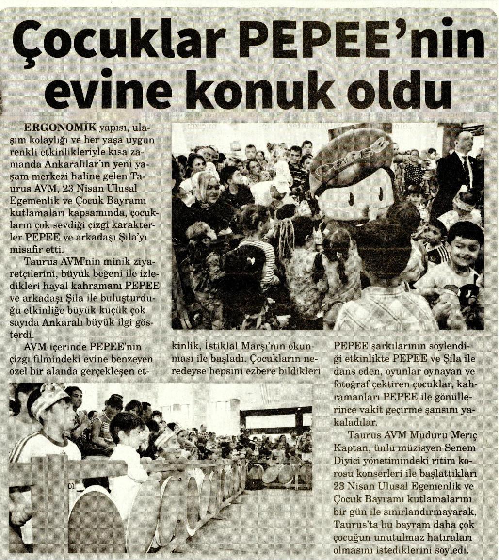Çocuklar PEPE’nin Evine Konuk Oldu