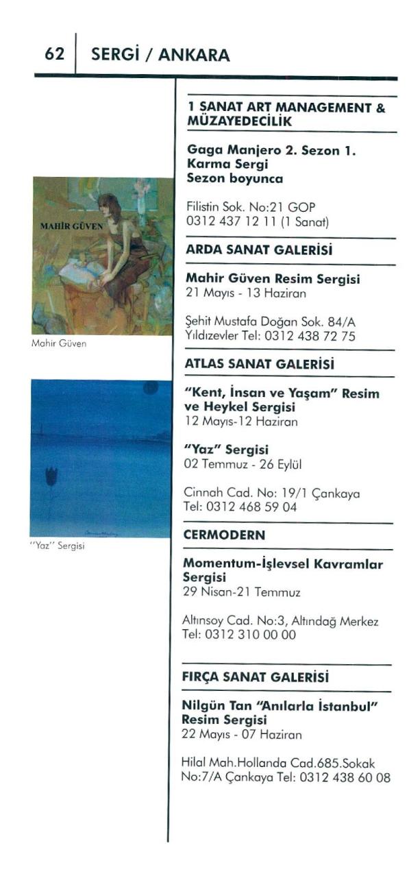 Sergi/Ankara