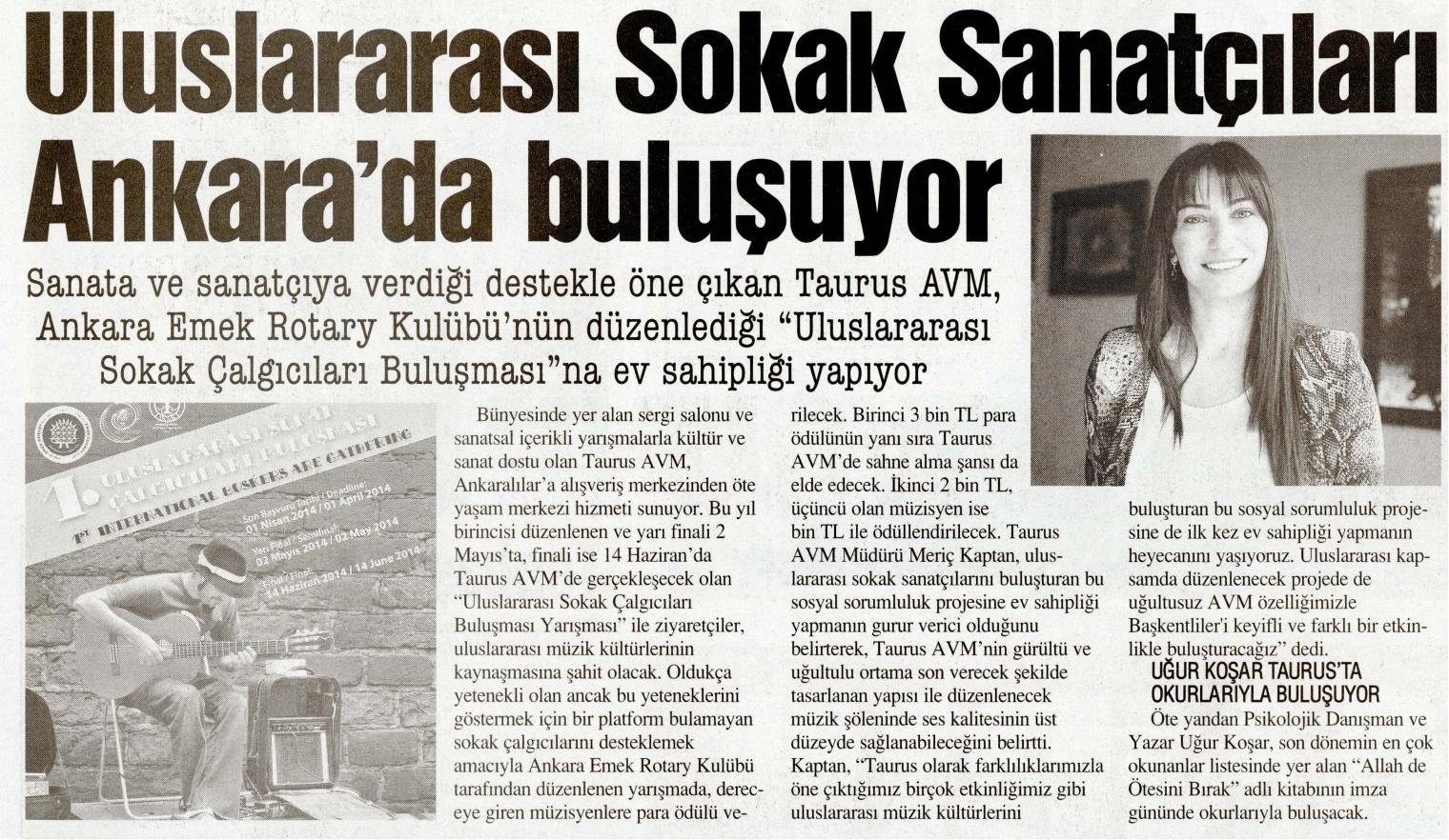 Uluslararası Sokak Sanatçıları Ankara’da Buluşuyor