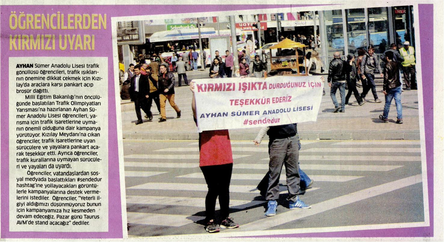 Öğrencilerden Kırmızı Uyarı
