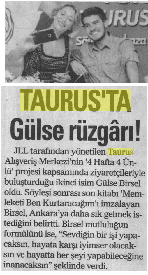 Taurus’ta Gülse Rüzgarı!