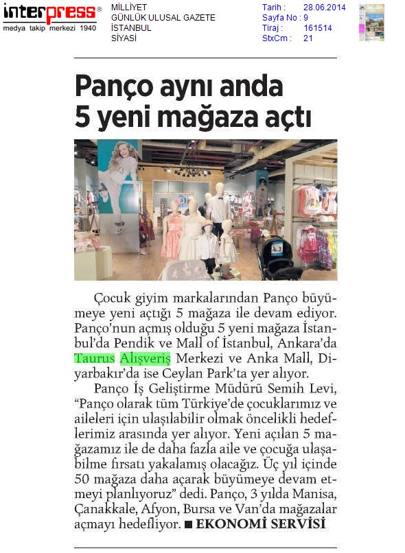 Panço Aynı Anda 5 Yeni Mağaza Açtı