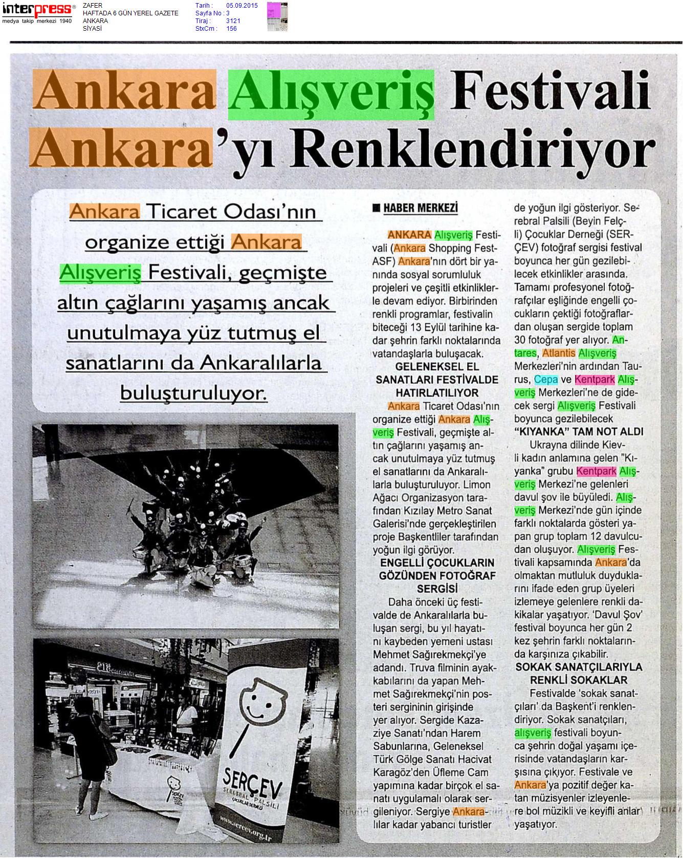 “Ankara Alışveriş Festivali Ankara’yı Renklendiriyor!”